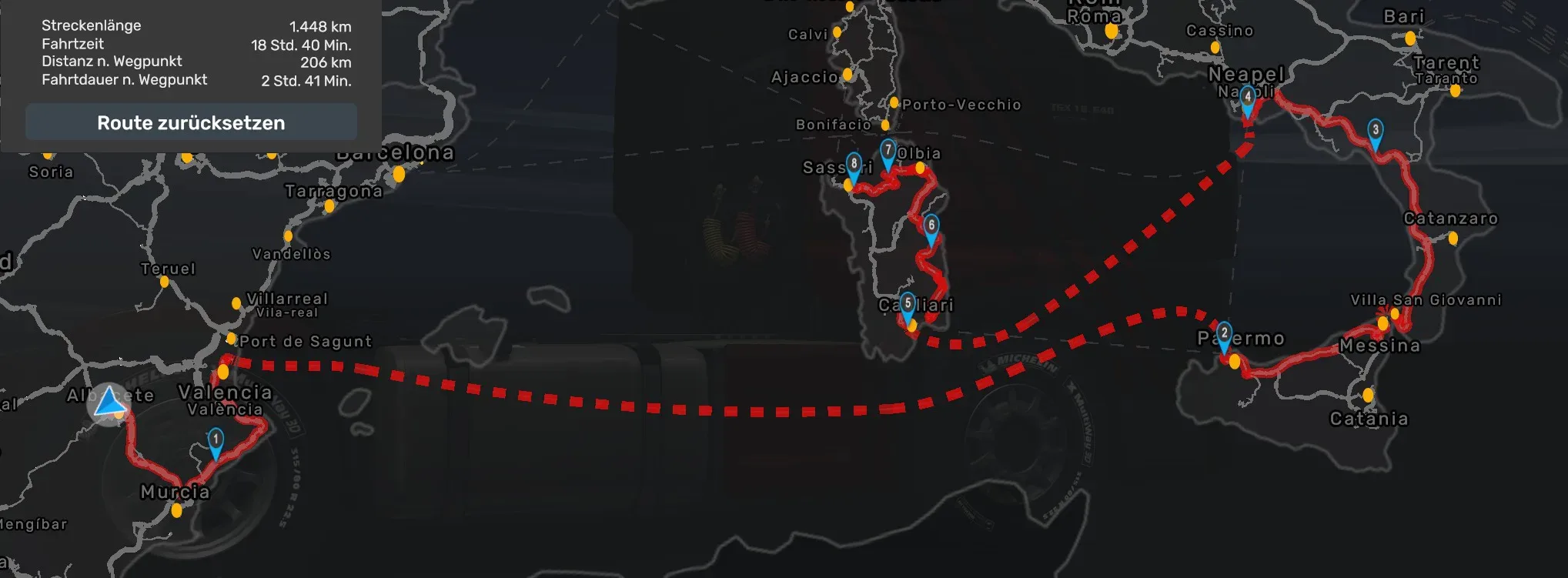 8 - Albacete - Sassari - 1448 km.png